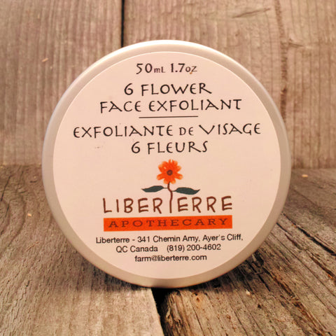 6 Flower Face Exfoliant|Exfoliante de Visage 6 Fleurs